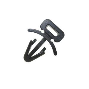 5/16 in. x 9/16 in. Push-Mount Cable Tie Base Black 10-Pack (Case of 8)