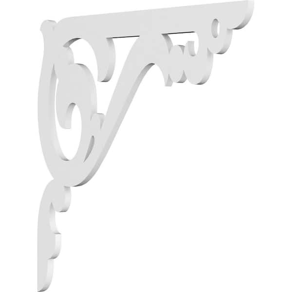 Ekena Millwork 5/8 in. W x 20 in. H x 20 in. D PVC Amber Bracket