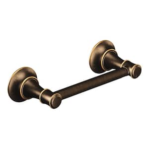 Ashville Pivoting Double Post Toilet Paper Holder in Mediterranean Bronze