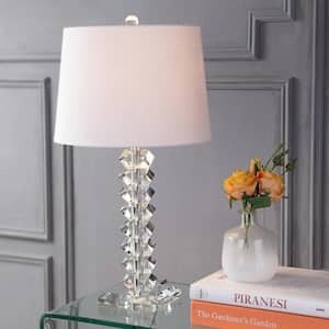 Julia 25.5 in. Clear Crystal Table Lamp