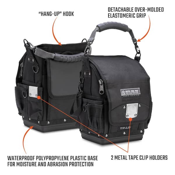 VETO PRO PAC 11 in. TP-LD Blackout Compact, Zippered Technician 