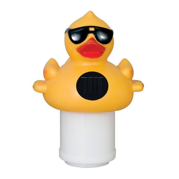 Blue Wave Derby Duck Solar Light Up Pool and Spa Chlorinator