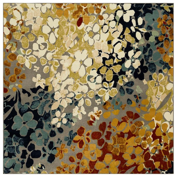 Mohawk Home Radiance Multi 10 ft. x 10 ft. Floral Area Rug 681906
