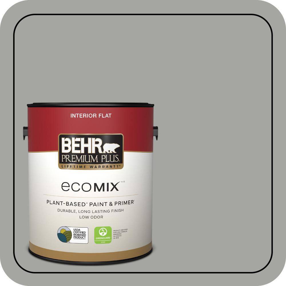 1 gal. #PPU24-18 Great Graphite Flat EcoMix Plant-Based Interior Paint & Primer price history on PriceWatchPro