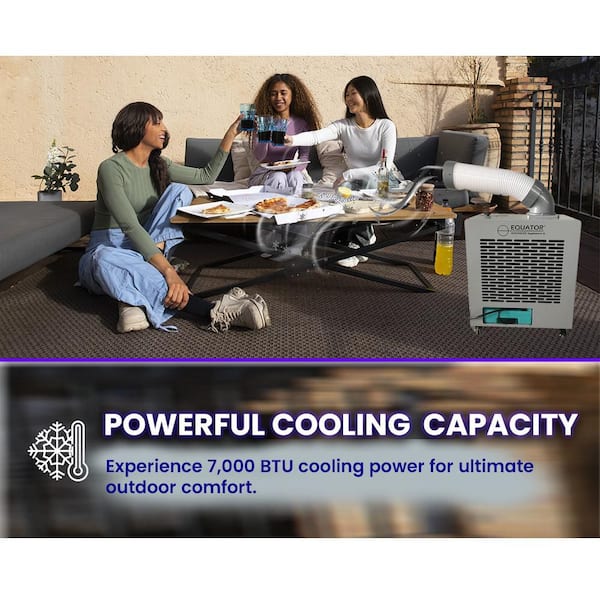 Equator 7000-BTU 250 sq. ft. Weatherized Outdoor Air Conditioner