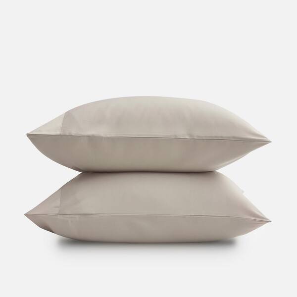 SIJO Fog Tencel Lyocell King Pillowcase (Set of 2) SJTBPILKGFOG The Home Depot