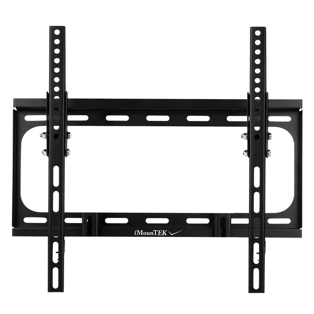 Black Tilt Dual Arm TV Wall Mount for 32 in. - 55 in. TV's, Heavy-Duty Steel Wall Bracket w/Maximum Vesa 400 mm x 400 mm -  Etokfoks, MLSA11-3LT019