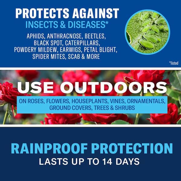 32 oz. Ready-to-Spray 3-in-1 Insect, Disease and Mite Control (2-Pack)