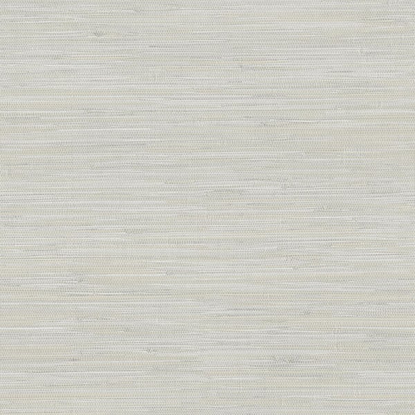 Chesapeake Waverly Light Grey Faux Grasscloth Grey Wallpaper Sample