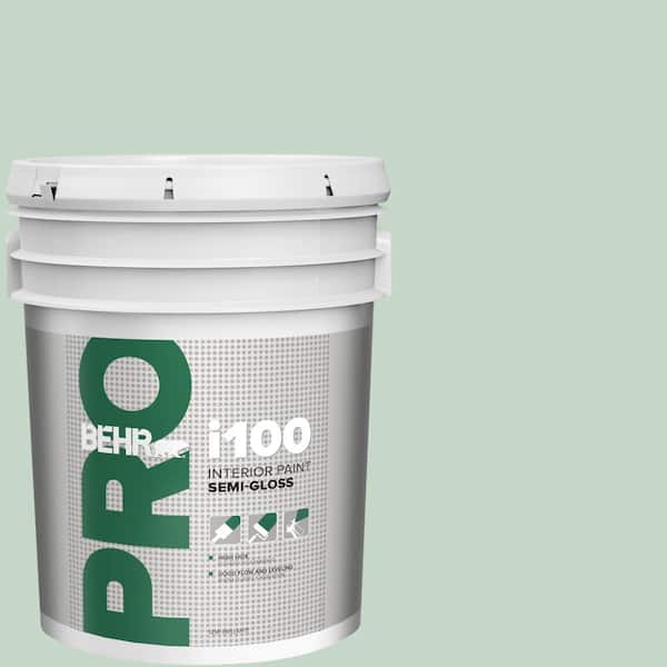 5 gal. #S410-2 New Moss Semi-Gloss Interior Paint