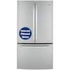 GE 23.1 cu. ft. French Door Refrigerator in Fingerprint Resistant Stainless Steel, Counter Depth and ENERGY STAR GWE23GYNFS
