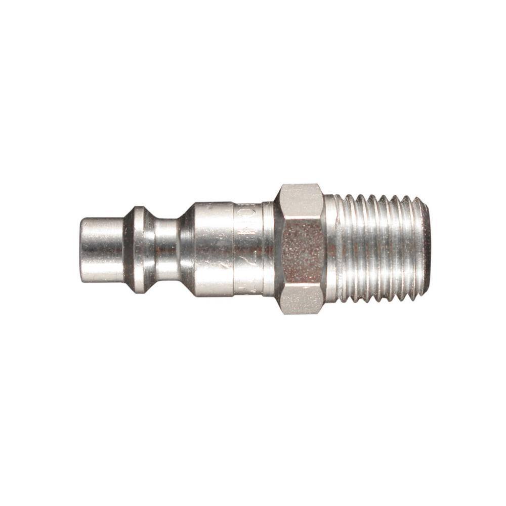 Milton 727 M-Style 1/4" Male Air Line End Plug - 5 Pack (MIL727)