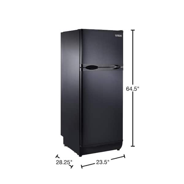 Equator Advanced Appliances Conserv 10-cu ft Counter-depth Built-In  Top-Freezer Refrigerator (Stainless) in the Top-Freezer Refrigerators  department at