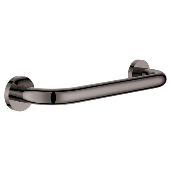 GROHE Essentials 12 in. Grip Bar in Hard Graphite