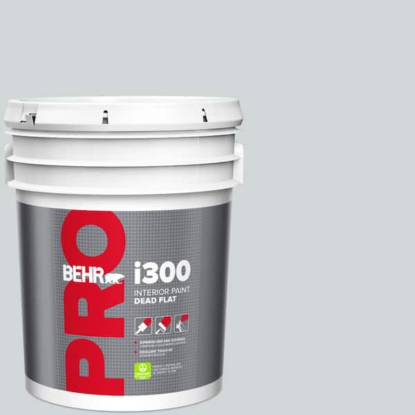 5 gal. #750E-2 Twilight Gray Dead Flat Interior Paint
