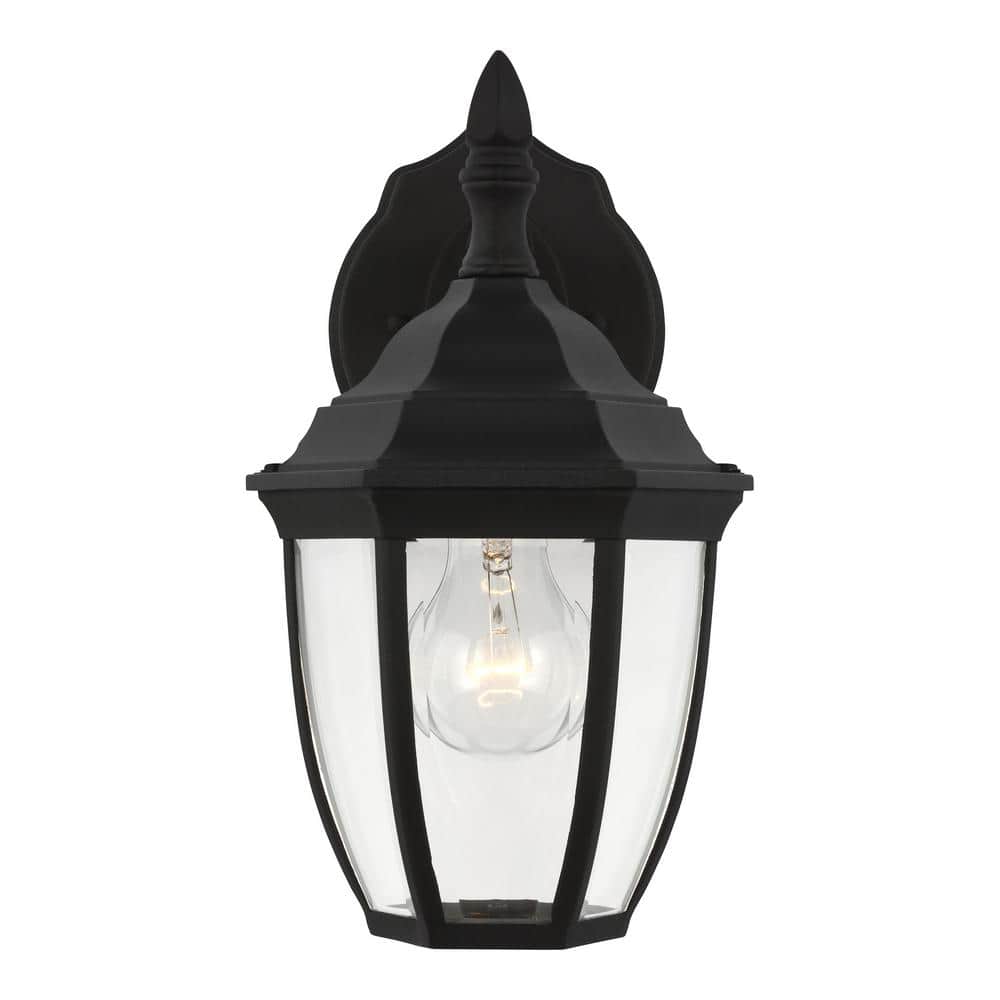 Bakersville 1-Light Black Outdoor Wall Lantern price history on PriceWatchPro