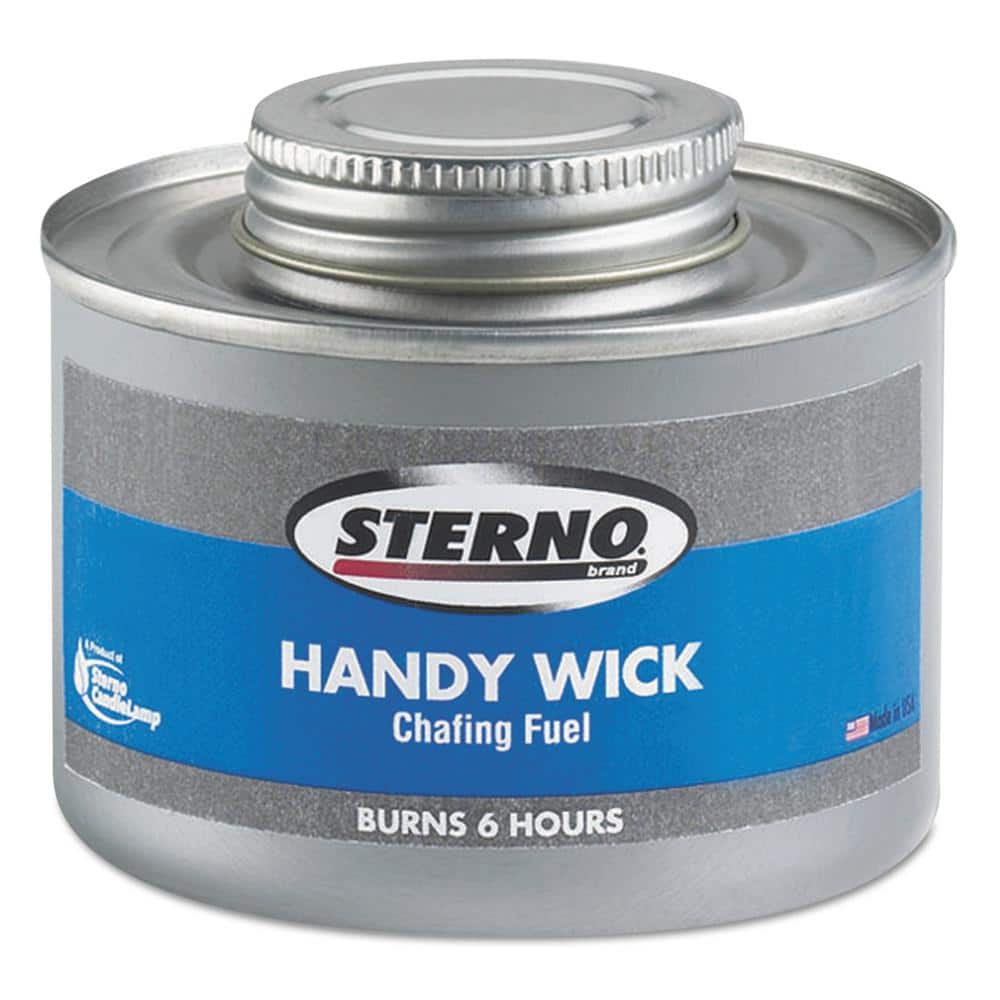 Handy Wick 0.22 qt. Clear Chafing Fuel, Methanol, 6-Hour Burn, Can (24-Carton) price history on PriceWatchPro