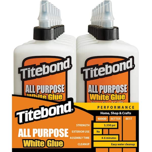 8 oz. All Purpose White Glue (12-Pack)