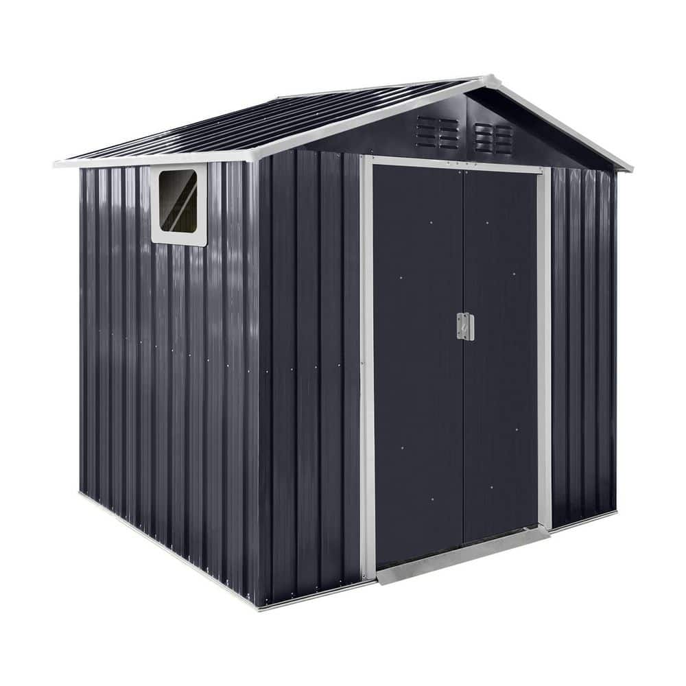 Tatayosi 7 ft. x 4.3 ft. Multi-Purpose Metal Outdoor Storage Shed