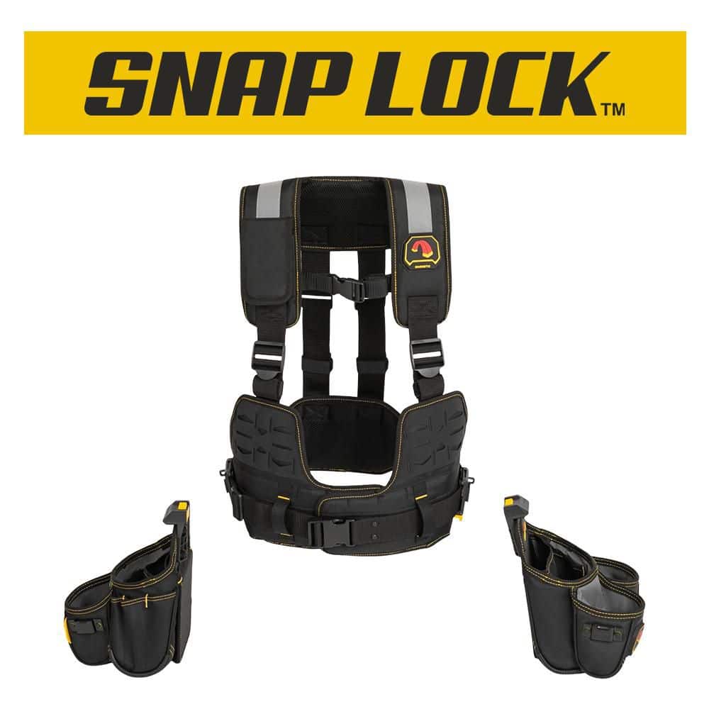 MagnoGrip Snap Lock Tradesman Tool Vest Suspension Rig with