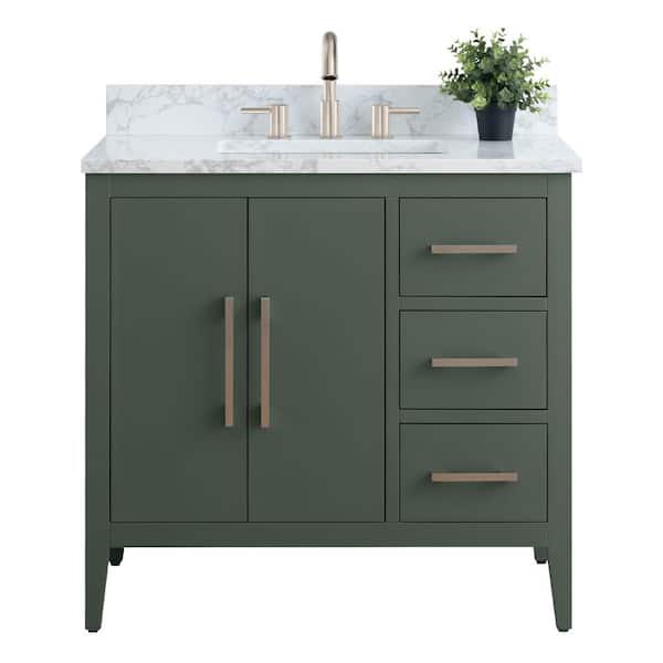 Vanity Art 36 in. W x 22 in. D x 38 in. H Single Sink Bathroom