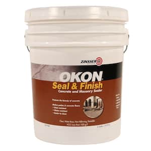 5 -gal. Acrylic Multi-Surface Water Repellent Clear Sealer and Finish