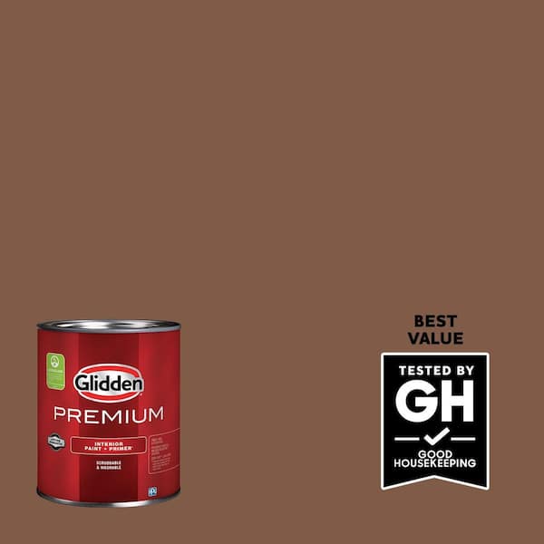 Glidden Premium 1 qt. PPG1071-7 Spiced Cinnamon Flat Interior