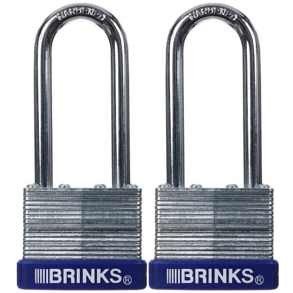 40 MM Laminated Steel Padlock (2-Pack)