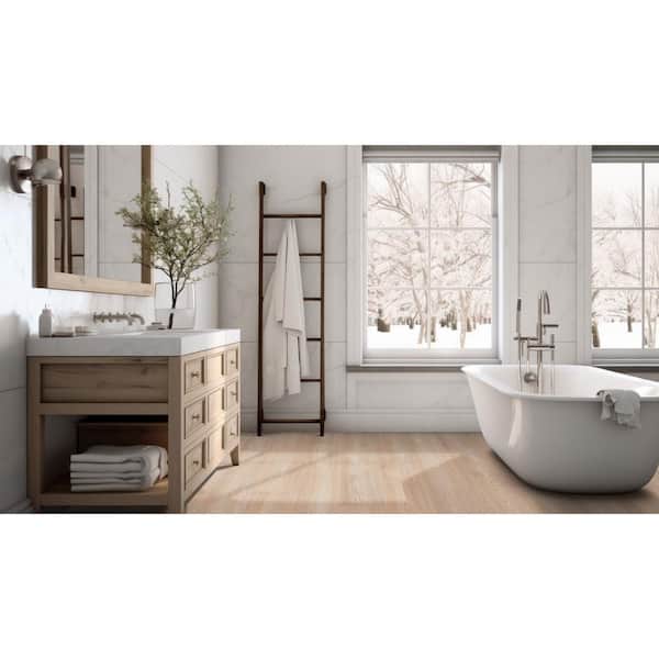 Ocean Oak 1/3 in. T x 1.77 in. W x 94 in. L Luxury Vinyl Surface Reducer Molding
