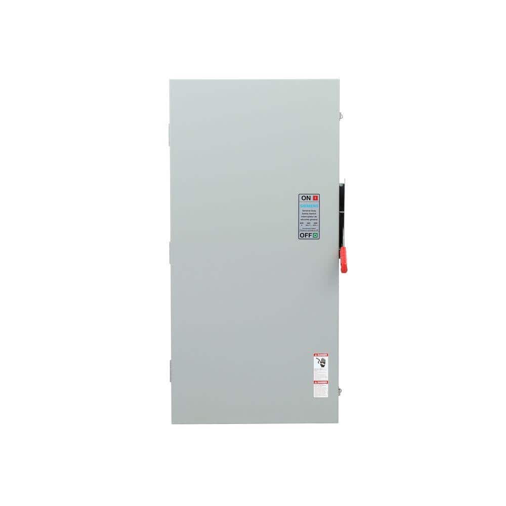 General Duty 400 Amp 240-Volt Double Pole Outdoor Fusible Safety Switch price history on PriceWatchPro
