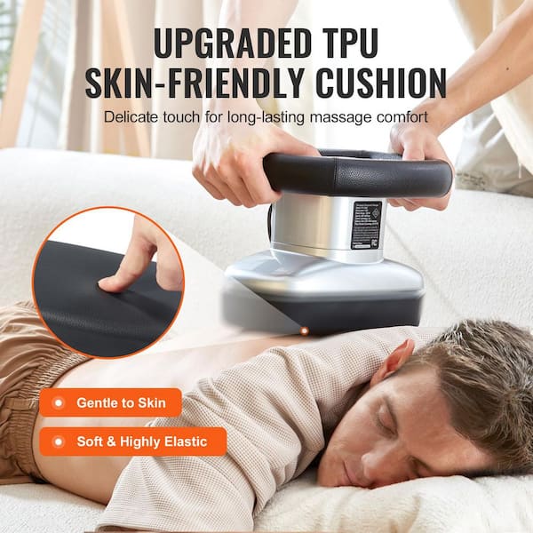 VEVOR Chiropractic Body Massager 400 to 4600rpm Variable Speed Vibrating  Therapy Massager Handheld Back Neck Shoulder BXJWJDSBBD008S15UV1 - The Home  Depot