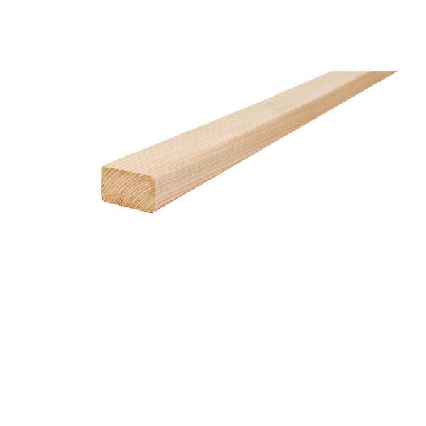 Unbranded 2 in. x 4 in. x 92-5/8 in. Premium Whitewood Stud