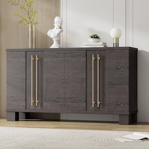 Harper & Bright Designs Antique Navy Wood 60 in. Traditional Style