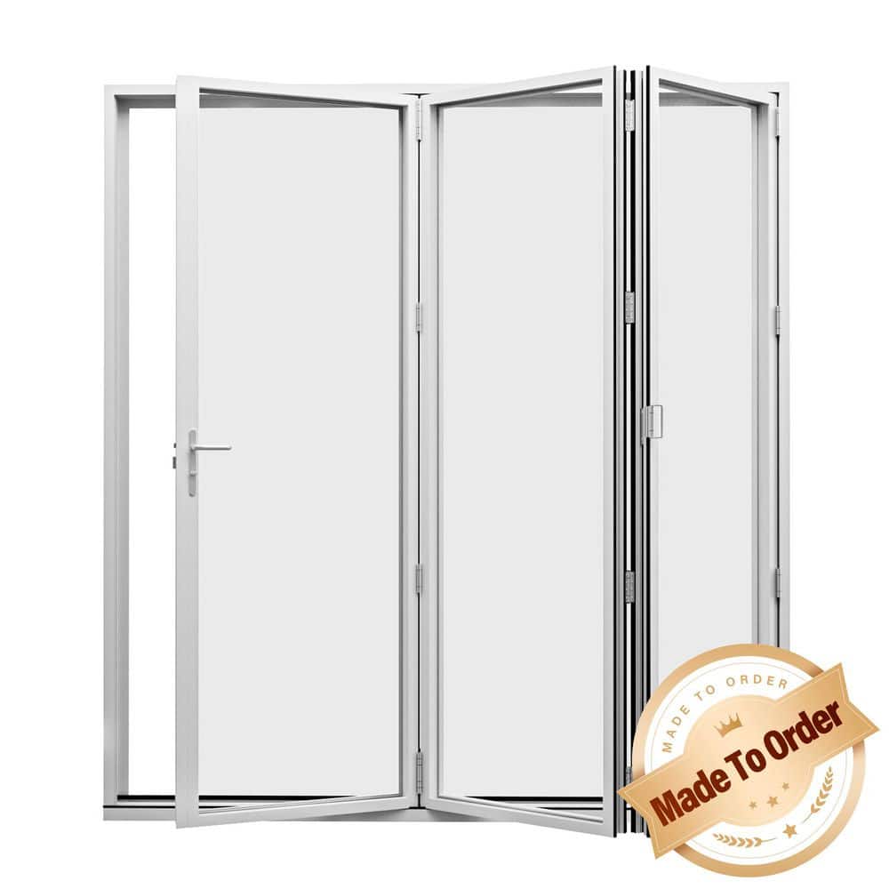 ARK DESIGN 96 in. x 96 in. Right Swing/Outswing Double Tempered