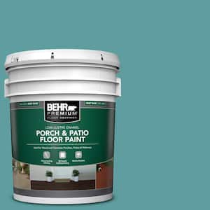 5 gal. #PPU13-05 Bali Bliss Low-Lustre Enamel Interior/Exterior Porch and Patio Floor Paint