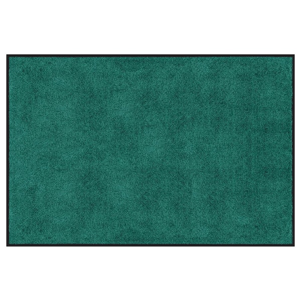 Bungalow Flooring Dirt Stopper Supreme 48 in. x 72 in. Door Mat Dark Green