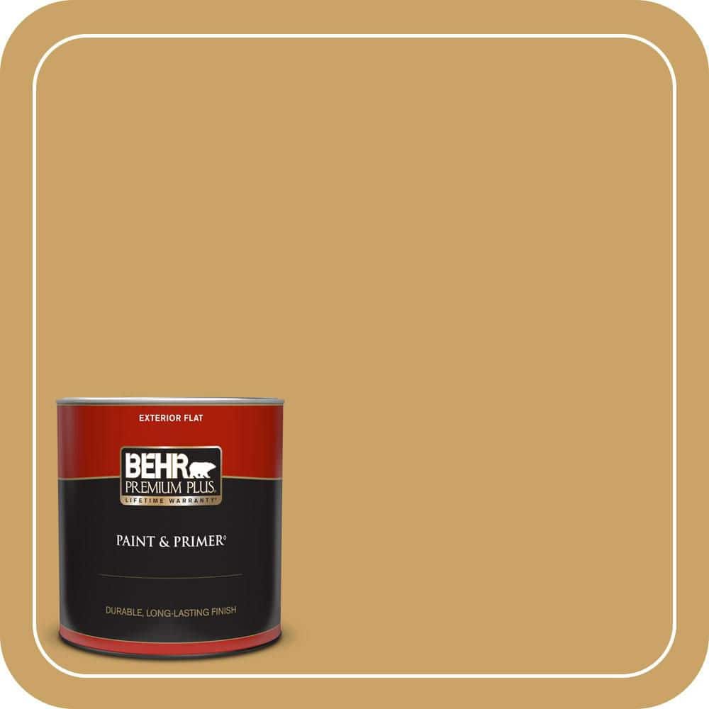1 qt. #PPU6-17 Classic Gold Flat Exterior Paint & Primer price history on PriceWatchPro