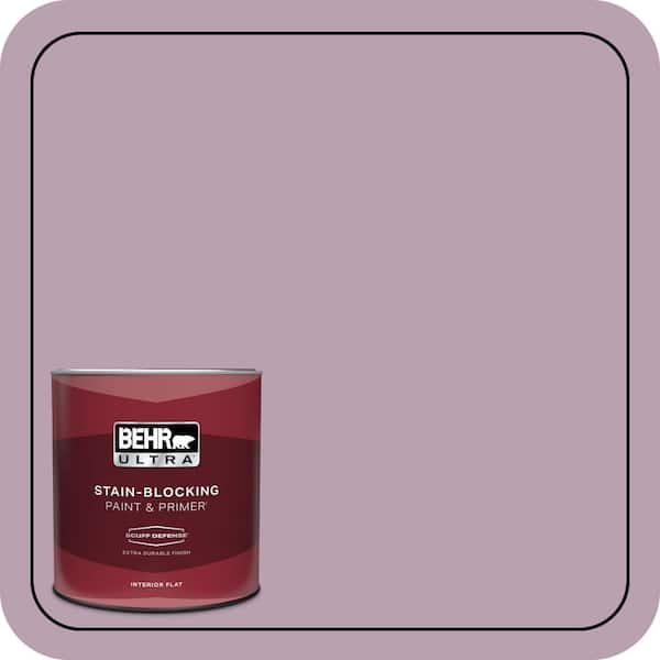 BEHR ULTRA 1 qt. #S110-4 Highland Thistle Extra Durable Flat Interior Paint & Primer