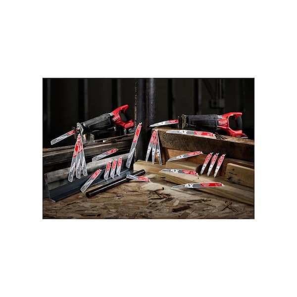 Milwaukee 6 in. 14 TPI Medium Metal Cutting SAWZALL Reciprocating