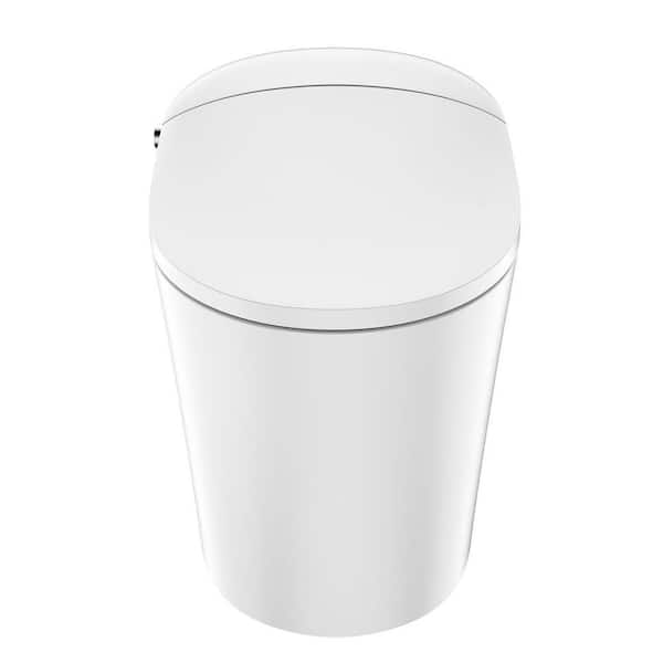 Atlantic Smart Toilet-Luxury, Elongated 1.28 GPF Comfort & Innovation in White
