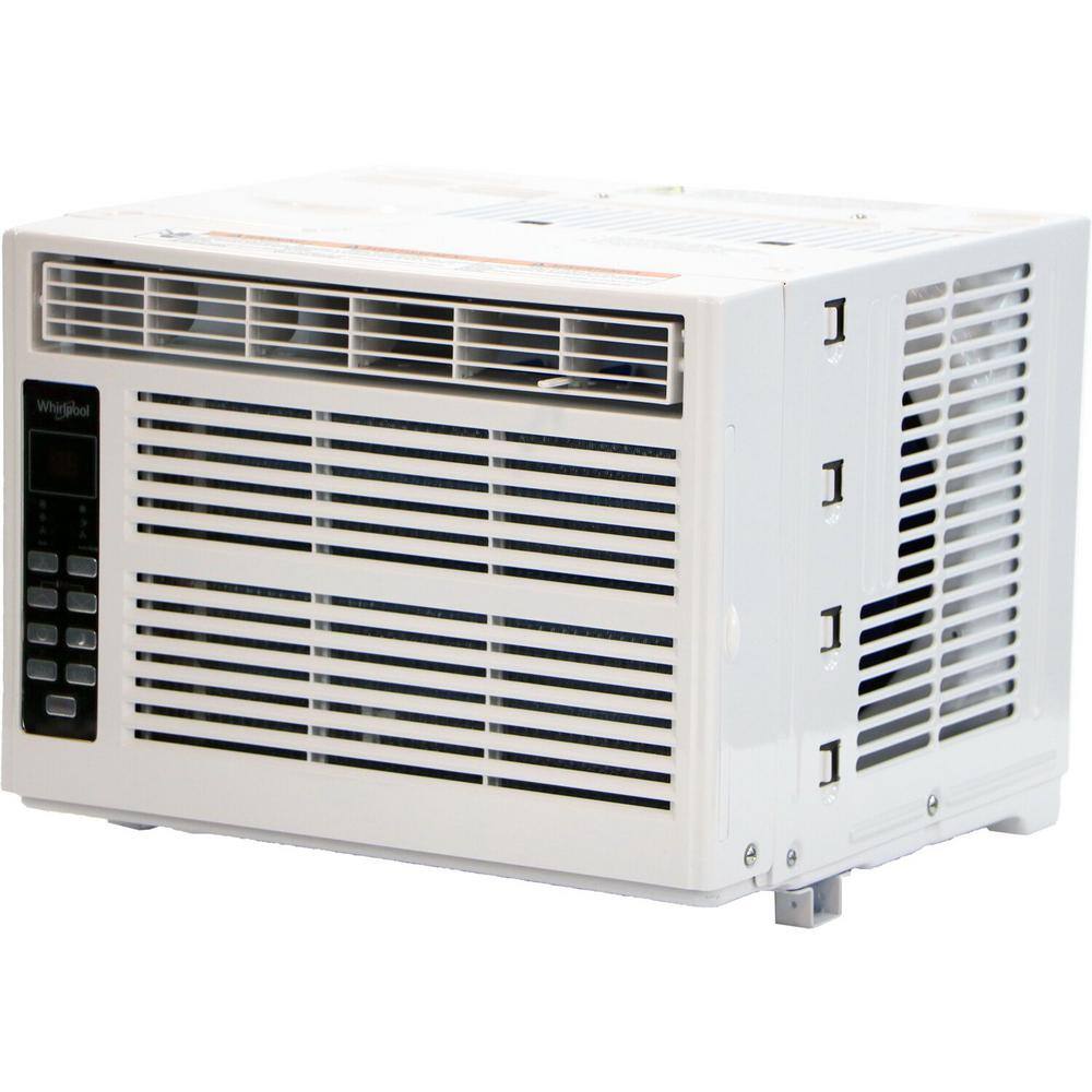 Whirlpool 8,000 BTU White Window-Mounted Air Conditioner with Remote