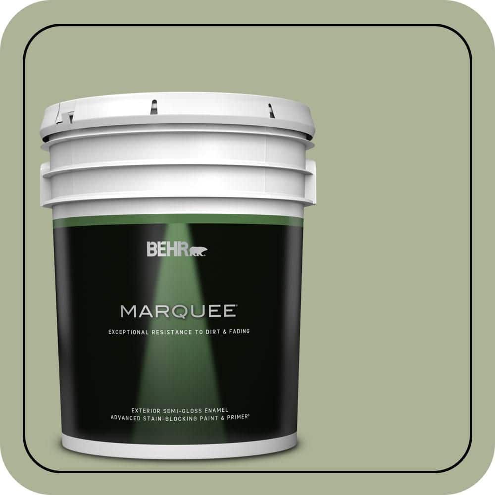 5 gal. Home Decorators Collection #HDC-CT-28 Cottage Hill Semi-Gloss Enamel Exterior Paint & Primer product image for price tracking