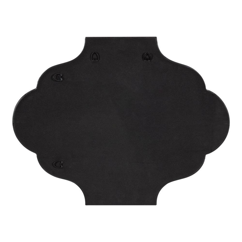Gold Scalloped Iron Framed Wall Mirror, 18x24