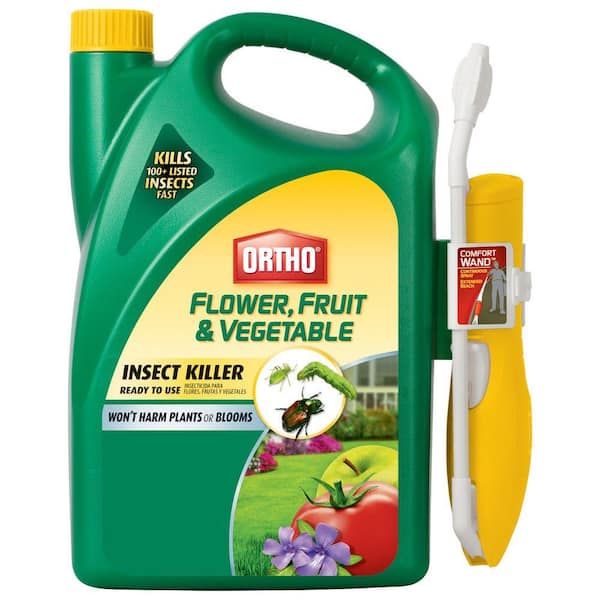 Ortho Flower, Fruit and Vegetable 1 Gal. Ready-To-Use Insect Killer with Wand