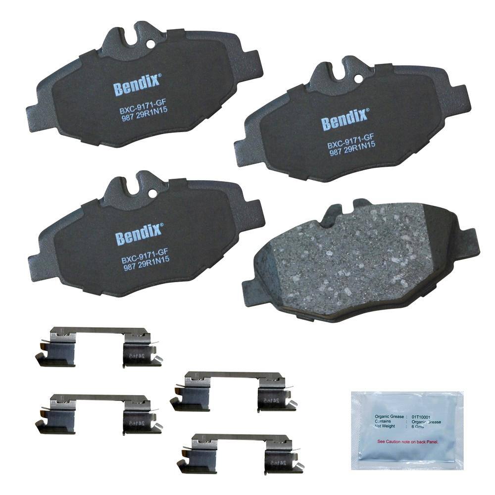 Bendix Premium Copper Free Disc Brake Pad Set CFC987 - The Home Depot