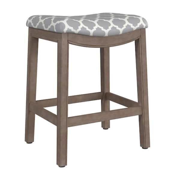 Hillsdale Furniture Sorella Gray Non Swivel Counter Stool