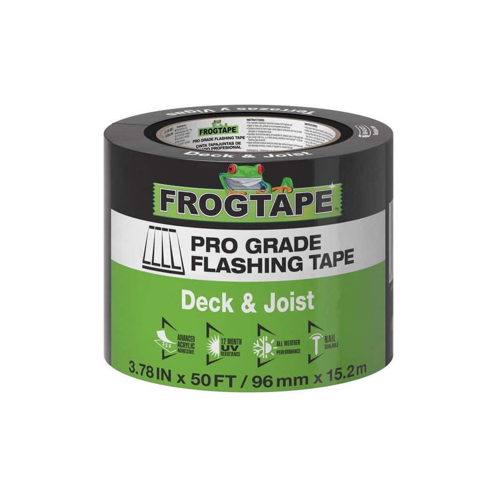 Frog Tape Pro Grade Deck and Joist Flashing Tape 3.78 in. x 50 ft.-Black price history on PriceWatchPro