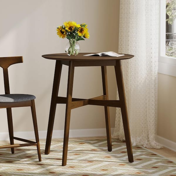 Small round counter discount height dining set