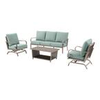 4-Piece Windemere Aluminum Outdoor Patio Seating Set
