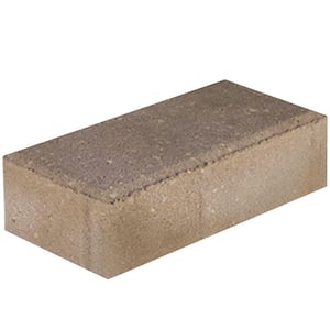 Holland 7.75 in. x 4 in. x 2.25 in. Sand Brown Charcoal Concrete Paver